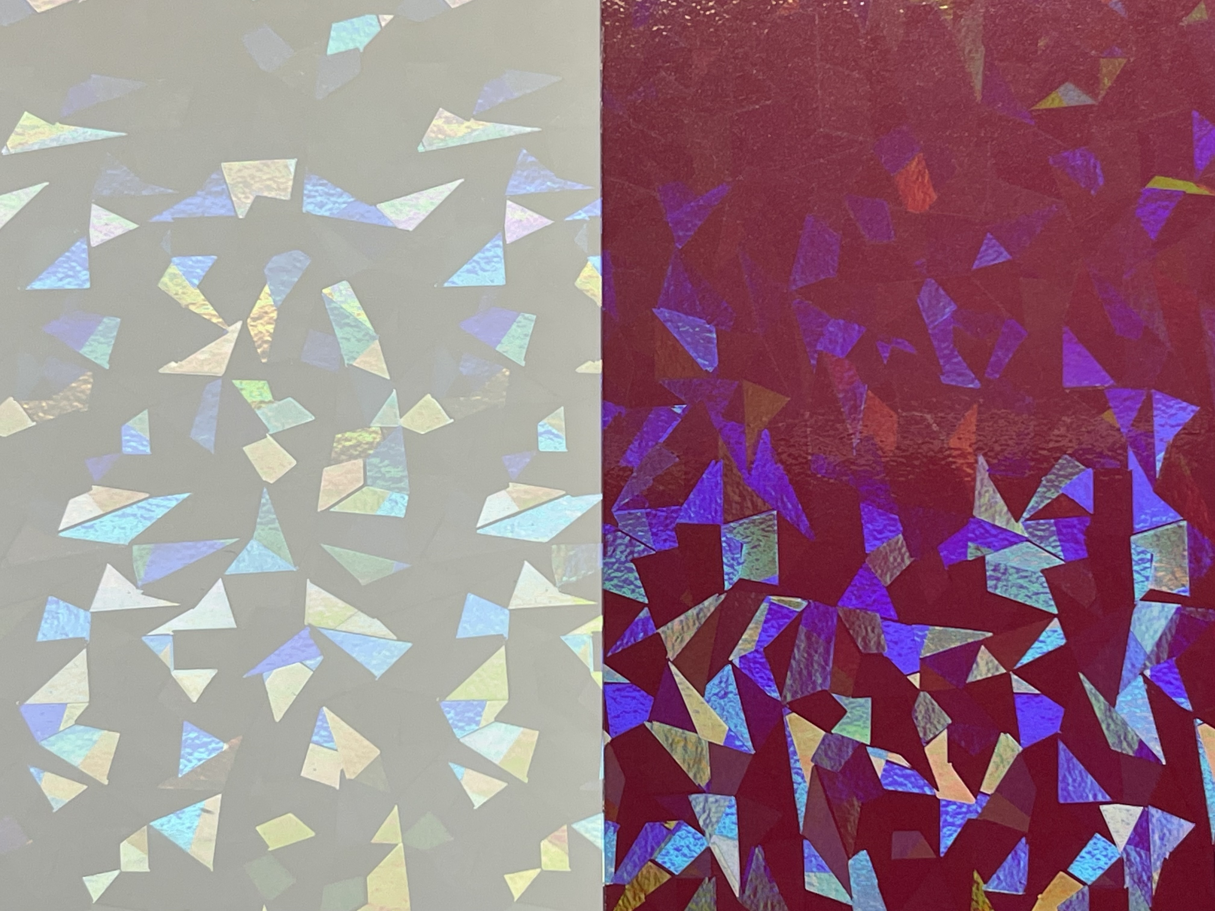 ホログラムフィルム加工